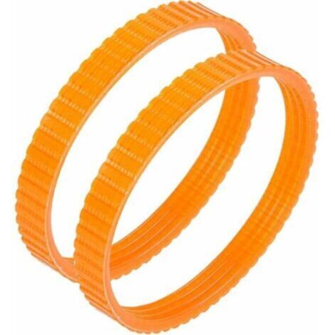 Set di 2 cinghie di trasmissione per pialla Orange 1900B, 9,6 mm