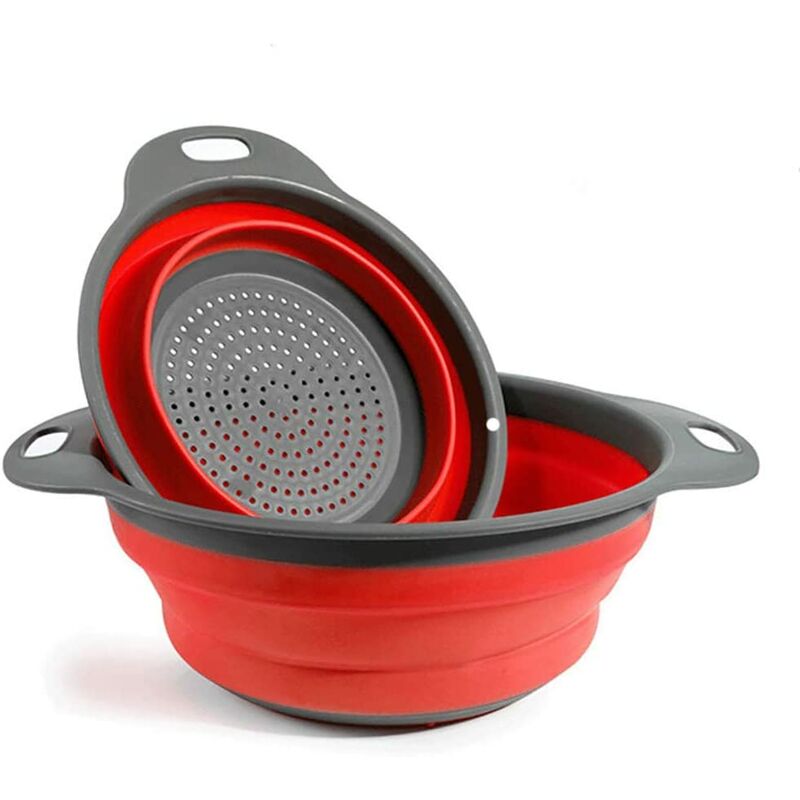 Set di 2 colini da cucina pieghevoli atossici