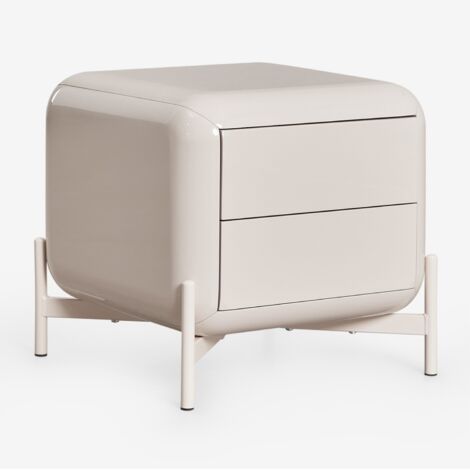 Set di 2 comodini 45x45 cm in MDF Alazne SKLUM            
