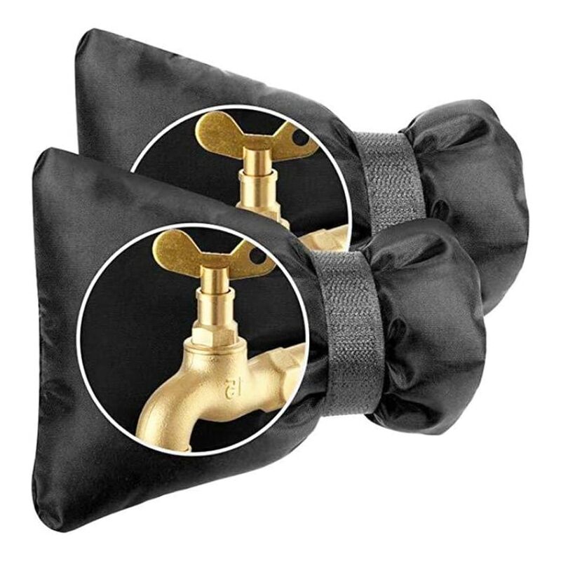 Set di 2 coperchi spessi per rubinetto da esterno