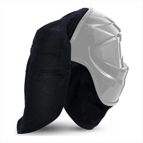 Set di 2 coperture e bavaglini per caschi da saldatura, accessori con guarnizione di tenuta per la protezione del collo