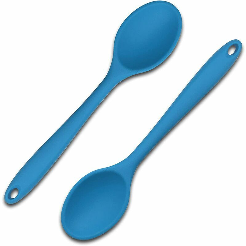 FVO - Set di 2 cucchiai in silicone, rivestimento