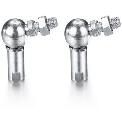 Set di 2 cuscinetti a sfere a L CS10 (M6 x 1,0)