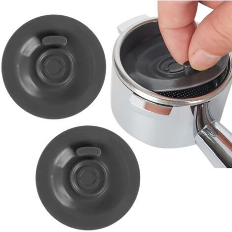 Set di 2 cuscinetti di pulizia universali da 54 mm per macchine da caffè - Cuscinetti rotondi in silicone per una manutenzione efficace delle macchine da caffè espresso
