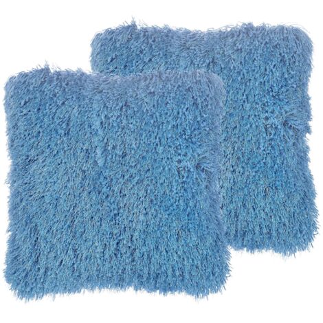 Set di 2 cuscini decorativi Federa Rimovibile Blu Cide