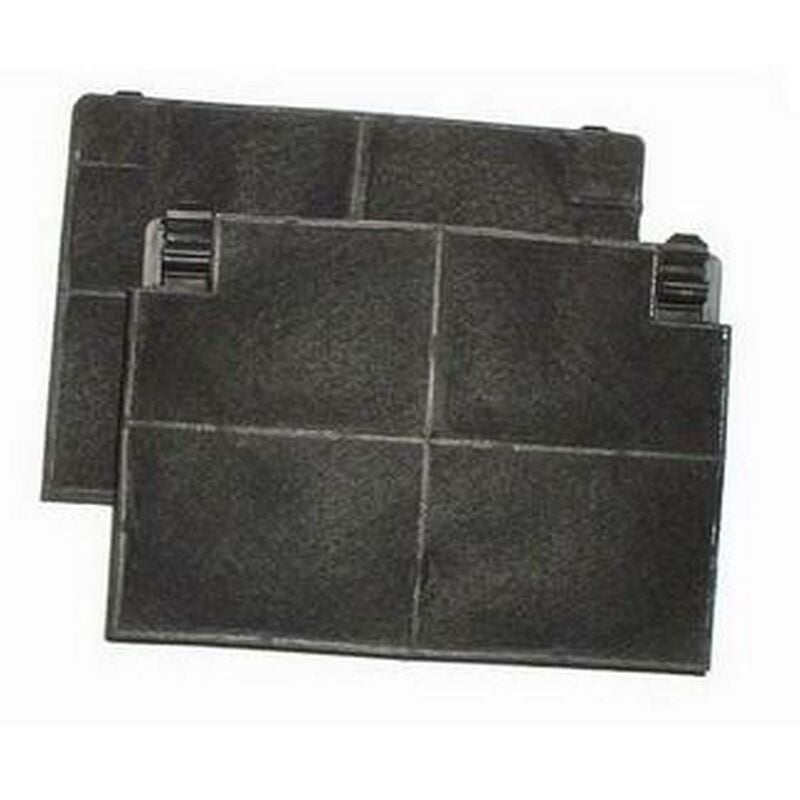 Indesit - Set di 2 filtri a carbone 5403001 193 x 137 x 20 mm - Cappa aspirante - brandt - 529917290008574693