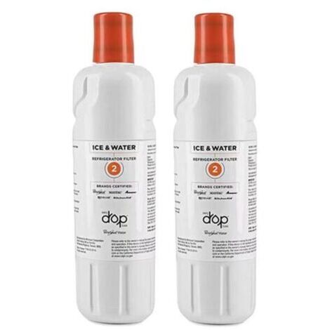 Set di 2 filtri per frigorifero (EDR2RXD1), filtro acqua per frigorifero