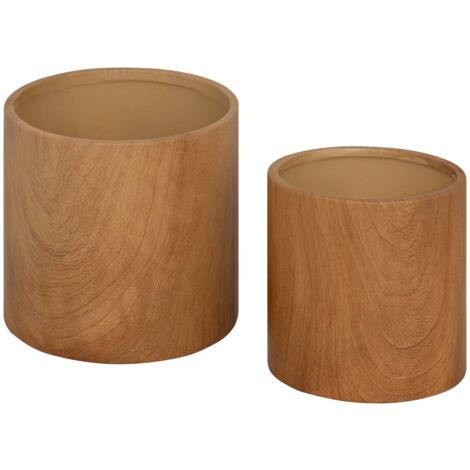 Set di 2 fioriere sao d14,4 x h13,4cm - Atmosphera créateur d'intérieur