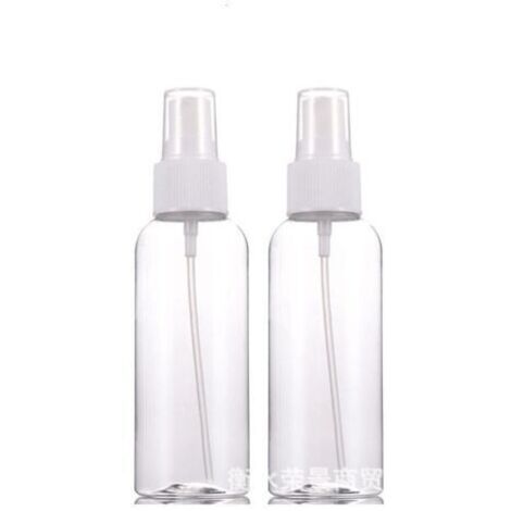 Set di 2 flaconi spray vuoti da 50 ml, flaconi spray in plastica ricaricabili per giardinaggio, pulizia e disinfezione.