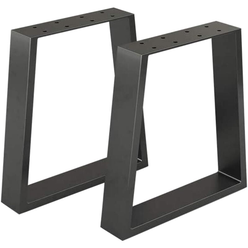 Set di 2 Gambe in Acciaio 'Marstal' per Mobili Fai...