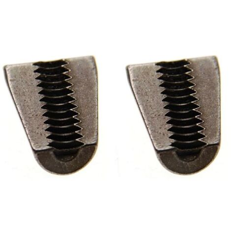 Set di 2 ganasce per pinza rivettatrice e inserti
