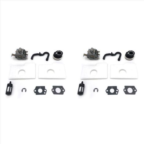 Set di 2 guarnizioni del tubo del filtro dell'aria per il collettore di aspirazione del carburatore per motoseghe MS180 MS170 018 017 MS 180 170