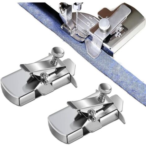 Set di 2 guide magnetiche per cucire, accessori per cucire, novità 2024, righello magnetico multifunzionale per tutte le macchine da cucire.
