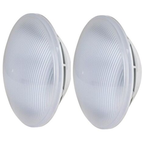 Set di 2 Lampada LED per Piscina Luce Bianca PAR56 900 Lumen, 9W, Ø17,7 cm
