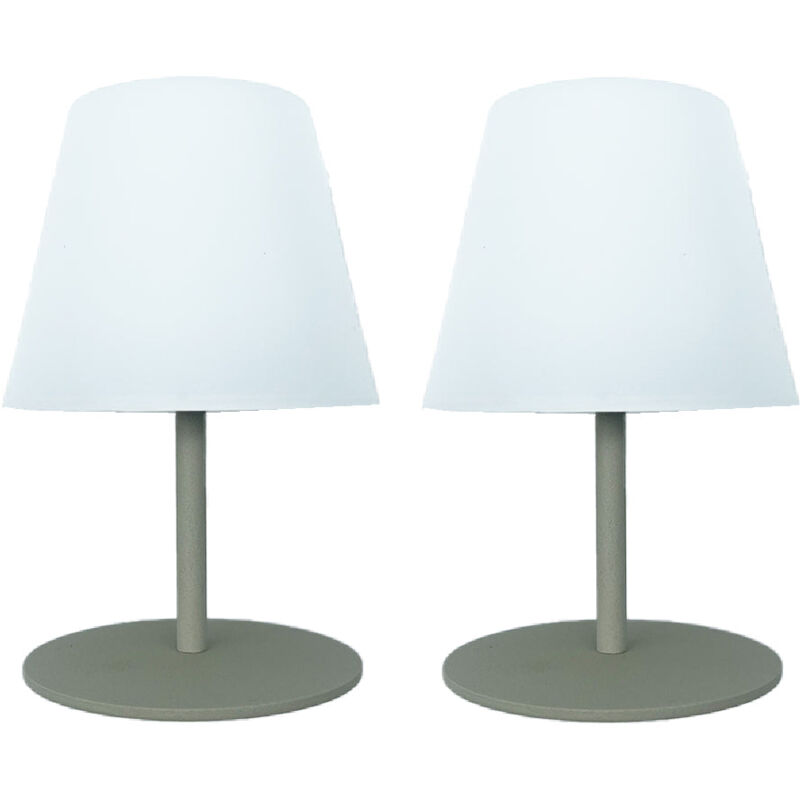 Set di 2 lampade da tavolo H16CM TWINS