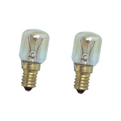 Set di 2 lampadine a vite 25 W E14/SES 300 ° per Philips Oven 50288142008