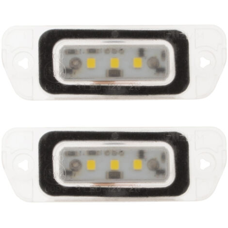 Set di 2 luci targa a LED per Mercedes W164 W251 X164