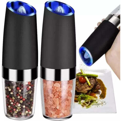 Set di 2 macina sale e pepe elettrici