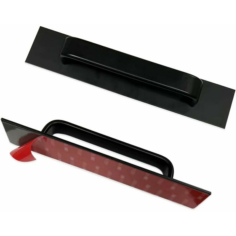 Set di 2 maniglie adesive in alluminio per
