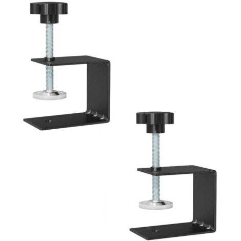 Set di 2 morsetti per cassetti a forma di C, ausili per l'installazione di cassetti, adatti per saldatura, lavorazione del legno, assemblaggio domestico e fabbricazione di mobili