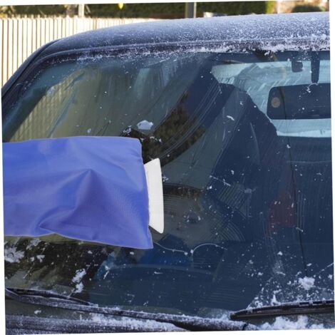 Set di 2 pale da neve invernali, pale da neve per la rimozione della neve, strumenti per la rimozione della neve, antighiaccio, raschietto per finestrini auto sostituibile, pratico raschietto per ghia