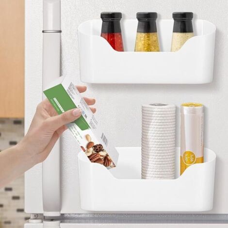 Set di 2 pezzi per l'organizzazione e lo stoccaggio in cucina, contenitori per armadietti, organizer per la cucina, scatole portaoggetti per la cucina, accessori per la cucina, per cucina, camere da l