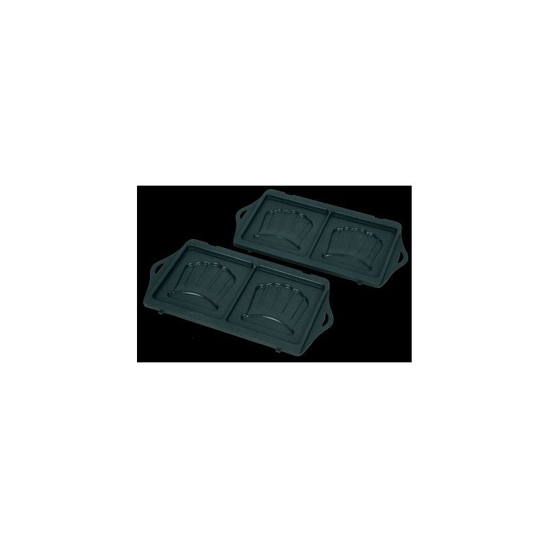 Image of Set di 2 piastre per toast - Piastra per waffle, Tostapane Tefal 344546