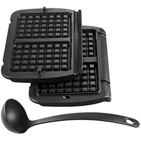 Set di 2 piastre per waffle + mestolo - Grill, Wok e Macchina per Raclette - TEFAL - 3430183168430283527