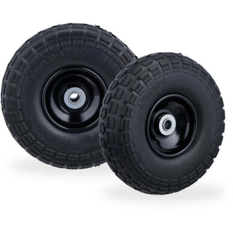 Set di 2 pneumatici per carriola in pu