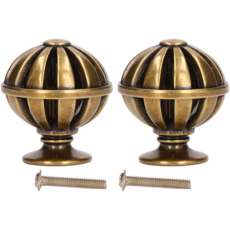 Set di 2 pomelli per mobili, pomelli per porte a forma di gabbia per uccelli, pomelli per cassetti in lega di zinco, pomelli per armadi per la decorazione di mobili domestici (gabbia per uccelli in br
