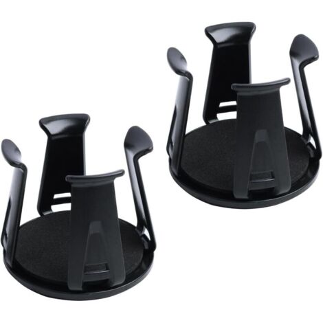 Set di 2 portabicchieri universali per auto - Portabottiglie autoadesivi per interni auto, compatibili con tazze da caffè e bottiglie, facili da installare