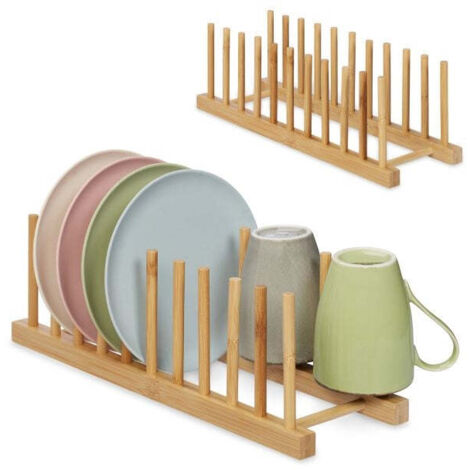 Set di 2 portapiatti in bambu