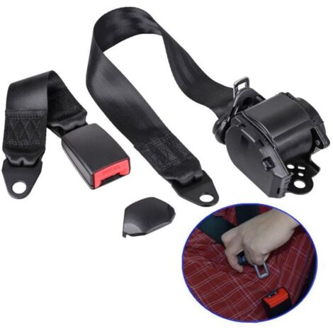 Set di 2 prolunghe per cinture di sicurezza da 45 cm per cinture di sicurezza larghe 20-21 mm, accessori universali per interni auto