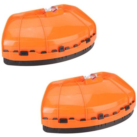 Set di 2 protezioni universali in plastica per decespugliatori per lame da 26 mm/28 mm