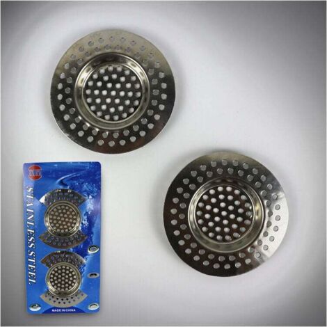 Filtro Lavello Acciaio Inox - Cattura Capelli Per Doccia, Vasca E Cucina - 8cm - Foto 8