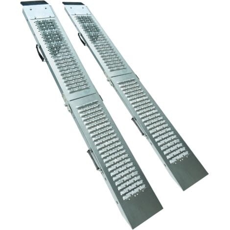 Set di 2 rampe di carico pieghevoli 160cm WERKA PRO