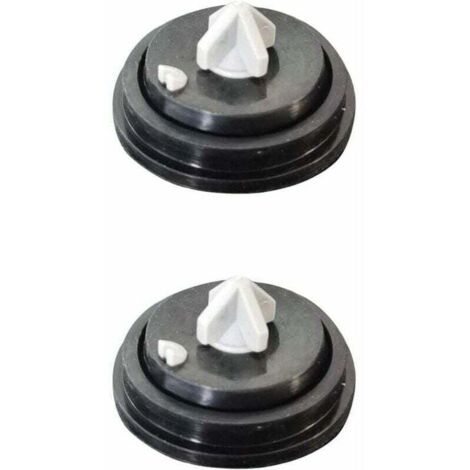 Set di 2 rondelle diaframma in gomma di ricambio compatibili, rondelle diaframma valvola, membrana per valvola a galleggiante, valvole a galleggiante, guarnizione a membrana per valvola a galleggiante