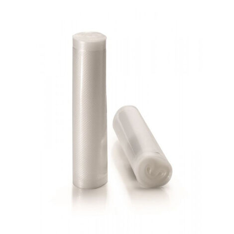 set di 2 rotoli di sacchetti per confezionatrice sottovuoto - ns r27600 - nature&saveurs