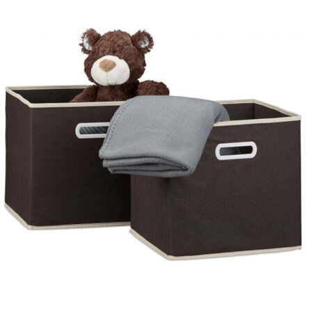 Set di 2 scatole pieghevoli