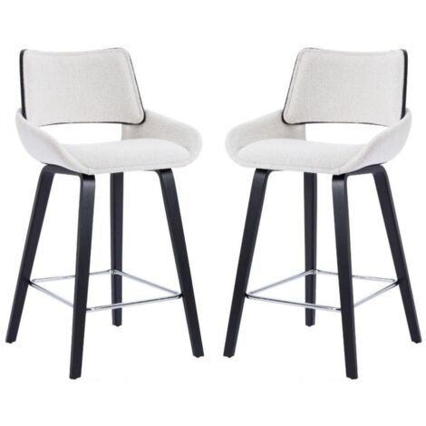 Penisola Cucina Wahson Set Di Sgabelli Da Bar In Velluto