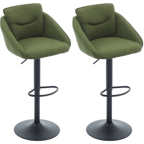 Wahson Set di Sgabelli da Bar in Ecopelle, Sgabelli Alti Cucina - Main Image