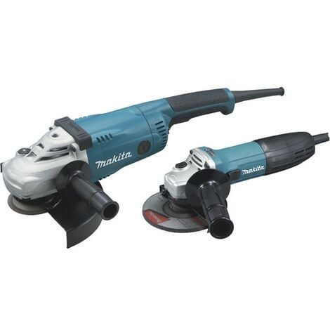 Set di 2 smerigliatrici Ø 125 mm (GA5030R) + Ø 230 mm (GA9020) MAKITA - DK0097X1