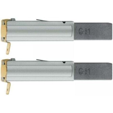 Vhbw 2 Spazzole Di Carbone Per Miele 2830480 - Sostituzione Per Aspirapolvere, Dimensioni 6,3x11x33 Mm, In Grafite, Ripara Il Motore