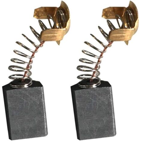 10 Pz/Set Spazzole Carbone Motore Utensile Elettrico Piumate - Foto 4