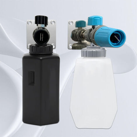 Set di 2 staffe metalliche da parete per lancia schiumogena per idropulitrice, 6,35 mm, a sgancio rapido, supporto per accessori per autolavaggio