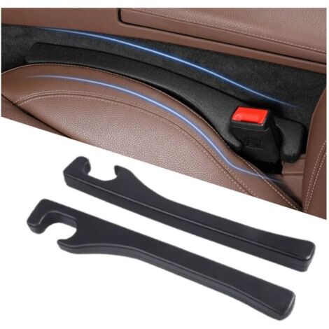 Set di 2 tappi universali per riempire gli spazi tra il sedile e la console, realizzati in pelle PU, per evitare che gli oggetti cadano.