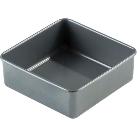 Set di 2 teglie quadrate per gratin, piccole teglie quadrate da forno, teglie per gratin da forno, teglie per brownie, teglie da forno, antiaderenti, per torte, brownie, lasagne, arrosti