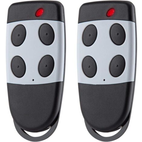 Set di 2 telecomandi per apriporta da garage, 433,92 MHz, compatibili con CARDIN S449 QZ4 e S449 QZ2