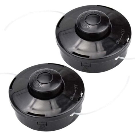 AOUGO Set di 2 testine universali in nylon per decespugliatori a scoppio