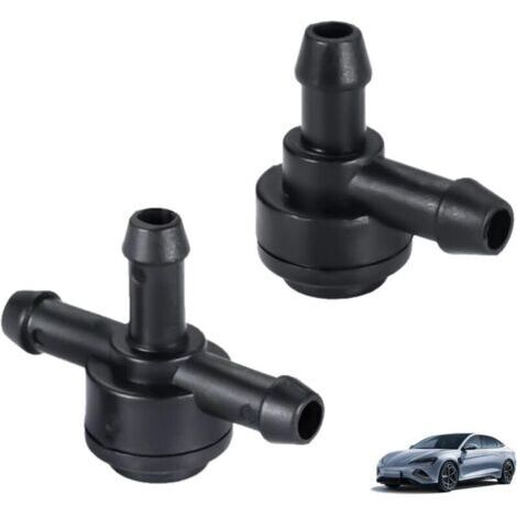 Set di 2 valvole di non ritorno per lavavetri auto, a 2 vie (L) e a 3 vie (T) compatibili con i modelli Volvo XC90 XC70 XC60 V70 S40 S60 S70 S80 V50 C30 C70 9178897 31391513